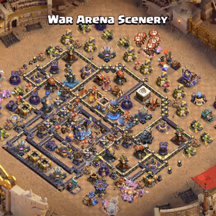 RR💥TH 18 [HIGH WALL] WAR ARENA SCENERY💥HERO 85/97/73/68/49/12 | 14 HIGH EPIC EQ SB-MAX EB-26 AF-23 RS-20 FB-20! XP-218 - Image 1