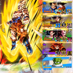 D936-IOS+Android-688 Millions Power+8 UL(SS Goku+Goku Uis+SS2 Gohan+SS4 Gogeta+S Gogeta)+64 Legends+Good Equipment - Image 1