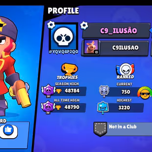 Brawl Stars : 94 BRAWLERS | 12 Legendary | 48784 TROPHIES | 8251 VICTORIES | FULL ACCESS | Warranty  - Image 2
