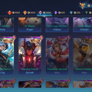 M351|LVL99|132HEROES|457SKIN|MEGACOLLECTORIII|3LEGEND|3JUJUTSUKAISEN|6KOF|2STARWARS|LANCELOTKINSHIN|3TRANSFORMERS|LEGEND - Image 2