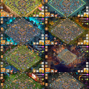 RARE 🔥 10x SCENERY 💎ELECTRO 33 [] TH 18 NEAR MAX [] 105-105-89-80-55-2 HERO [] 2700 WWS [] 39 EQUIPMENTS [] BH 10  - Image 2