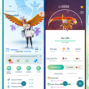 Super Cheap ! Team Blue ! Lvl 70 ! 112 Legendary ! 166 Shiny ! 26 Perfect ! 3 Mythic ! 18 Shadow ! Instant Delivery - Image 1