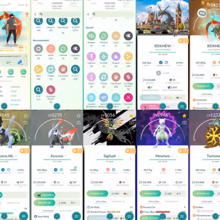 [G357] LEVEL 70 STACKED ACCOUNT I SHINY RAYQYAZA LONDON BG I APEX HO-OH I SHINY WHITE KYUREM & BLACK KYUREM I INSTANT AC - Image 2
