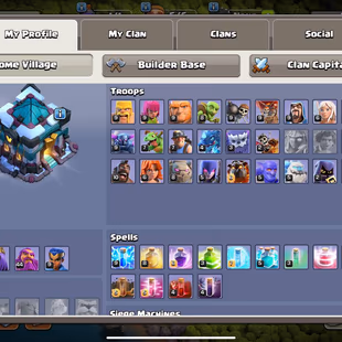 💎 [22.000 GEMS] 💎 RARE | TH13 | CWL MEDALS 523 | DECENT BASE | CHEAP OFFER - Image 2
