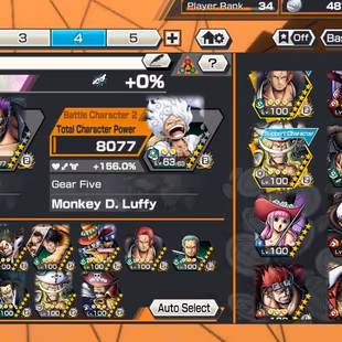 BR603-IOS+Android-13 Ex(Shank v4+White Beard+Roger v2+Gear 5+Shank Red+Lucci+Kid Law+Akainu+Zephyr)+Good Medal+SUP 162 - Image 6