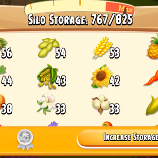 H1786||Level:65||110 Achievement Complete||Barn Storage:900||Silo Storage:825||Coin:492937||Nice Decorations|| - Image 4