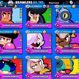 TROPHIES 65798 [] BRAWLER  86 [] MAX BR  15 [] HYPER   10 [] SKINS  152 - Image 3