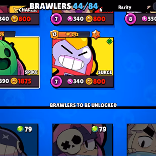 Brawl Stars : 44 BRAWLERS | 2 Legendary | 8782 TROPHIES | 1419 VICTORIES | 63 LEVEL | 35 GEMS | FULL ACCESS | GIFT - Image 4