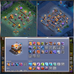 [BEST TH11] 127 XP 💎 MAGIC ITEMS 💎 275 GEMS | HERO'S 50-50-21-20 | 252 CWL MEDALS | QUICK DELIVERY - Image 3