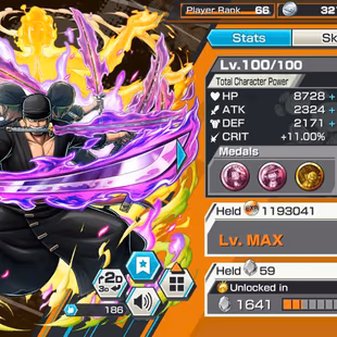 BR604-IOS+Android-Hyber 54+11 Ex(Gear 5+Shank v4+Roger Skin+Zoro Skin+White Beard+Roger v2+Kaido+Z)+Good Medal+Sup 164 - Image 8