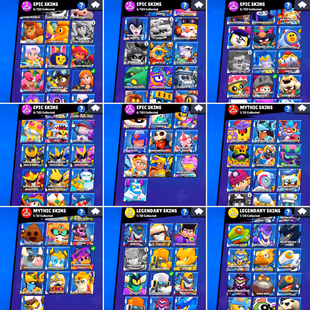 LEL 130 || 17 BR MAX ||  28563 CUPS || 59 SKINS  || 70 BR - Image 3