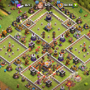 FRANCE LOCAL [] MAX TOWNHALL 11 [] HEROES 50/50/30/20 [] GOOD EQUIPMENTS [] 500 RENAME [] INSTANT DELIVERY [] XP 101 - Image 2