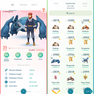 🎯3] BEST OFFER LEVEL 35 YEAR 2025 🎁| 48 LEGENDARY | 61 SHINY | 235-300 POKEMONS | INSTANT DELIVERY - Image 4
