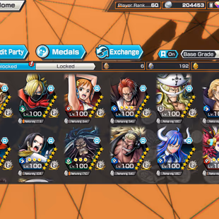BR482-Hyber 43+5 Ex(Kuzan+Akainu+Luffy+White Beard+Shank)Good Medal+Support 162+Bullet Max+Boa Max+Uta Max+Ulti Max - Image 1