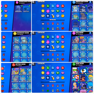 36K TROPHY! 131 SKINS! RARE TRIXIE COLLETTE! FINAL BOSS RICO! DARK ANGEL EDGAR! 15 HYPER 1 MAX TOTAL 16 MAX! 83 BR - Image 5
