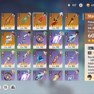 Asia - AR 60 - 62 Charcter 20 5 Star - 10 Wephons 5 Star - Skin Beutiful - Map Good - Code644 - Image 3