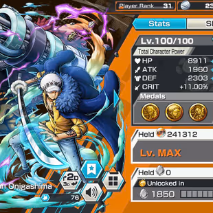 BR477-IOS+Android-4 Ex(Shank v4+Yamato Ace+Kid Law+White Beard)+Good Medal+Suppot 146+Sanji+Rayleigh+Jabra+Uta+S-Bear - Image 6