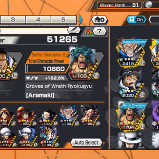 BR573-IOS-1.086 Diamond RD+7 Ex Meta(Kizaru+Garp+Kuzan+Sabo+Roger+Gear 5+Lucci)+Good Medal+Support 152+Many Bounty fes - Image 8
