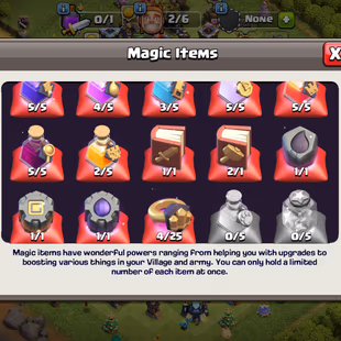 SUPER TH13 |! CN-500 BUILDER 6 |! HERO [ 75-75-47-50-25 ] EPIC [GG-FA-FB] LEGENDARY SKIN |! MAGIC ITEMS MEDALS 150 - Image 8