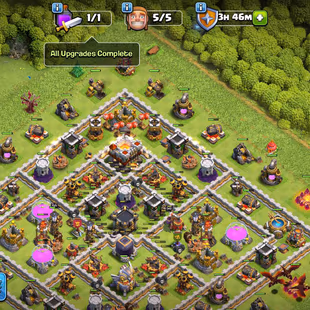 [ TH-11 FULLY MAX ] || S.BALL - FIREBALL - NEW EPIC EQUIPMENT || HEROS: 50-50-30-20 [MAX] || MAX DEFENCES - TROOPS - Image 2