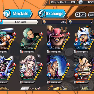 2 Ex Meta(Zoro-White Beard)-Young Ray max-Doflamigo max-Ben-Yasopp-Oden V2-Rayleigh V3-SUP 136%-Good Medal-Items-BR162 - Image 3