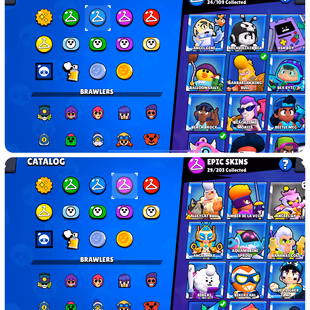 Perfect For New Player-Exclusive Brawler[71x]-Max Brawler 15x[10xHyperCharge]-Skin[85x]-Trophy[45k]. - Image 2