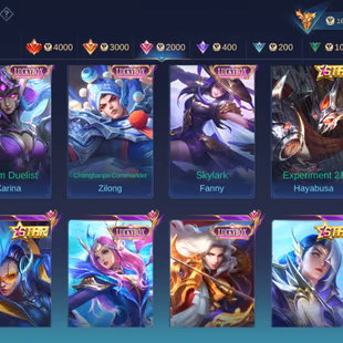 HERO MAX EMBLEM MAX SKIN 439 2 LEGEND NARUTO SAKURA SAINT SEIYA CHOU BADANG ZENETH SELENA ALL STAR MOSKOV GOOD ACC - Image 6