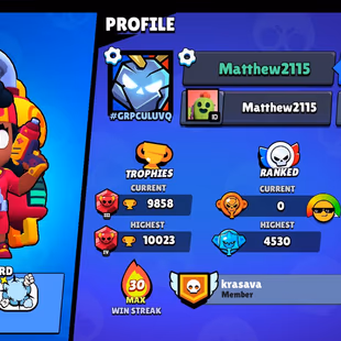 |2in1| BS - COC | 9858 TROPHIES | 42 BRAWLERS | 3 Legendary | 1437 VICTORIES | 63 LVL | 151 GEMS | FULL ACCESS | GIFT - Image 3