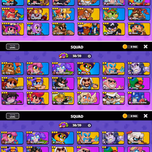 XP 36 💕 LEVEL 131 💕 8965 COINS | 73 EMOJI | LEGACY STREAK - 54 | 3 ULTRA CHARACTERS | 25 THREE STAR CHARACTERS - Image 3