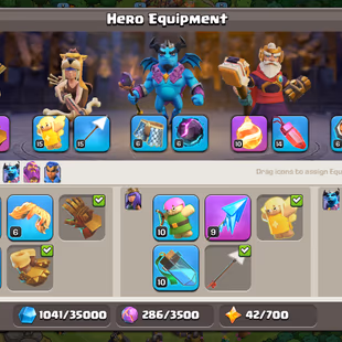 !!TH13 MAX TYPE/FEW LEFT!! 4X EPIC EQUIPMENT!!  HERO-74-75-50-50-25!! 150-XP!! BEST DEAL - Image 6