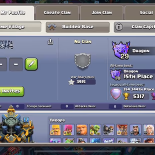 RARE🔥 NETHERLAND LOCAL 💎 TH 17 NEAR MAX [] 258 XP [] 100-100-88-75-50 HERO [] 3915 WWS - LEAGUE QUEEN - AVAILABLE  - Image 3