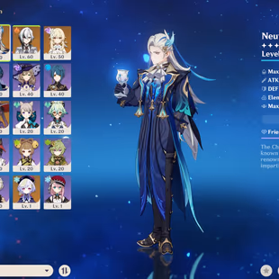 AR 51 | WL 6 | 26 CHARACTERS |Neuvillette |kazuha | HOYO AND GMAIL LOGIN | INSTANT DELIVERY - Image 4