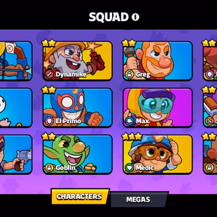 SQUAD BUSTERS -BEAUTIFUL VIP ACCOUNT |9 LVL | 40 LVL SQUAD JOURNEY | 16 SQUAD | 1 SQUAD 3 STARS .25 EMOJI | - Image 1