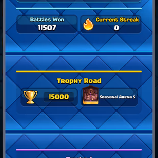 Lvl-62 | 85-Card-14 Lvl | 24-Card-15 Lvl | 13-Evo | [69-Emote] | 15000 Trophy | Name Chang yes - Image 6