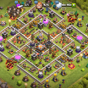 [FULLY MAX] TH11 NOTHING LEFT || HEROES 3X MAX || CWL MEDAL 100 ||EQUIPMENT GG FA FB || 1300 GEMS ||WAR STAR 234 || BH-6 - Image 2