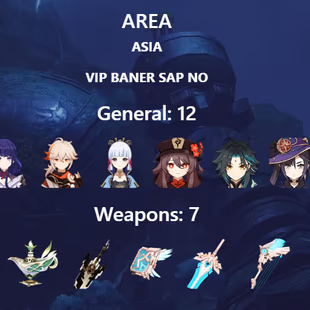 R275-ASIA-AR58-Xianyun-Nahida-Tighnari-Raiden-Kazuha-Ayaka-Hutao-Xiao-Mona-Jeans-Diluc-Albedo-Weapon: 7 - Image 2