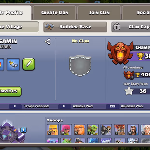 ❗[ PREMIUM TH-15 - IMPRESSIVE HEROS ]❗3X EPIC EQUIPMENT || HEROS: 76-78-46-51-30 || NICE DEF - TROOPS || BLUE WALLS - Image 2