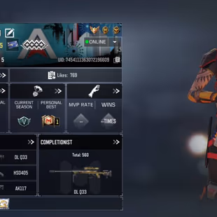 Level 195 / India region / 1 mythic gun /  5 legend gun / 89 epic gun / 37 solider epic - Image 2