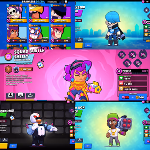 31 Brawler||Trophy 5k ||Max brawler 4||Skin 10||gem's 37||Name change Free|| - Image 2