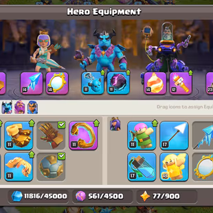 ❗[ PREMIUM TH-17 ]❗GG [23] - RS [23] - SB [20] - EB [20] || HEROS: 90-90-45-64-40 || NICE DEF - TROOPS || LVL 16 WALLS - Image 5