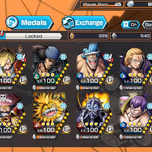 Hyber Boost 23-Good Ex-Kaido V3 Boost 3 51:52-Big Mom Boost 3-Roger V2 Max-Support 156%-Many BF Max-Vip Medal-BR175 - Image 1