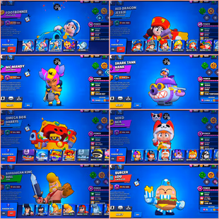 🔥SUPER-PREMIUM🔥104 TOP SKINS | 43400 TROPHY | 54 BRAWLERS MAX (11 HYPER) | STAR SHELLY x ROYAL AGENT COLT | CHECK POST - Image 6