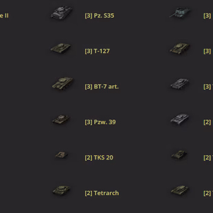 EU - 5 TIER X - 39 PREMIUM TANK - TOTAL TANKS 83 -   7253 (50%) - 19.133.287 CREDITS - Image 3