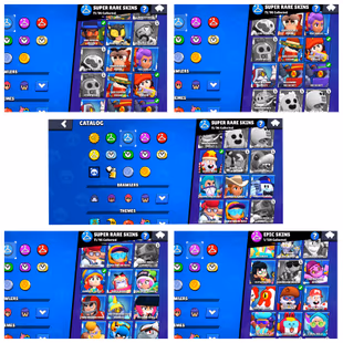 17100 Trophies | 50 Brawlers | 2 Legendary Surge | Crow | 22 Skins | Full Email Access - Image 3