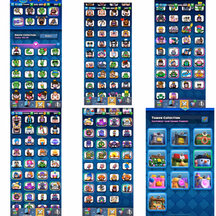 XP-63! KT-15! 101X MAX CARDS[36X ELITES]! EVO-16! EMOTES-149! LOTS OF HALF EVOS! 10450 TROPHIES! INSTANT DELIVERY - Image 3