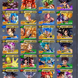 D774-IOS+Android-Nice Account-8 UL(SS Goku+Frieza+Cell+Majin+Super Vegito)+47 Legends+Vip Equipment+Many Good Team PVP - Image 4