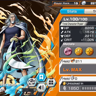 BR225-2 Ex Meta Max(Kid Law+Lucci)+1997 Fragment+Good Medal+Egghead Luffy+Noland+Kalgara+Rayleigh+Bluneo+Shiryu+SUP 131% - Image 6