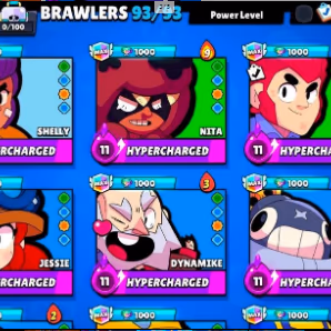Cheapest 85K+| 93 BRAWLERS | 240+ RARE SKINS | INSANE VALUE Instant Deliver - Image 4