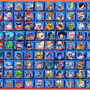 [ CHEAPEST ]  43K TROPHIES || 80 BRAWLERS || 4 HYPERCHARGED || 136 GEMS || 11K BLING || 85 SKINS || INSTANT DELIVERY - Image 4