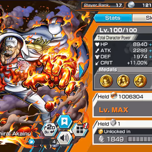 BR469-IOS+Android-5 Ex(Sabo+Kuzan+Shank V4+Akainu+Shank v2)+Good Medal+Nice Item+Jabra+New Sanji+Luffy+Koby+Ichiji+Niji - Image 8